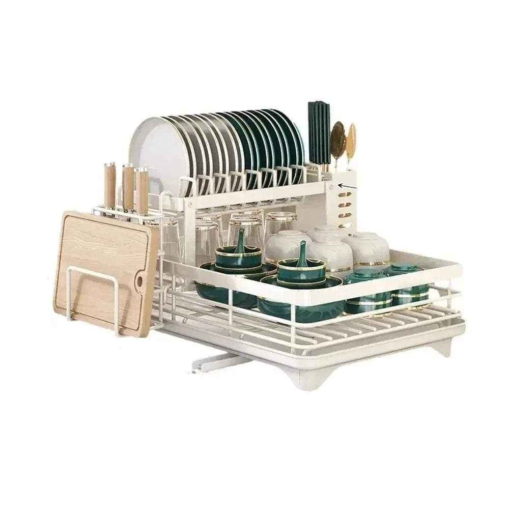 Foldable Metal Kitchen Dish Rack