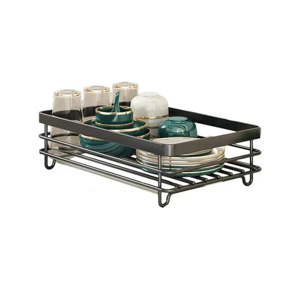 Foldable Metal Kitchen Dish Rack - Cofik