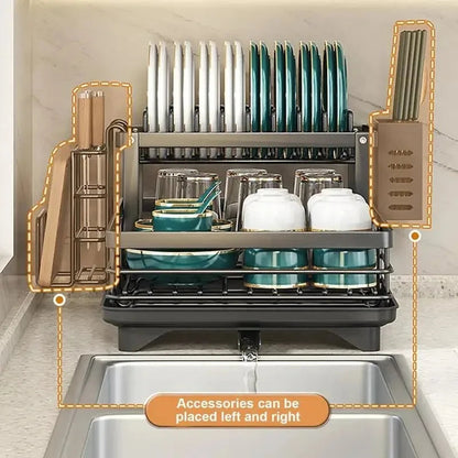 Foldable Metal Kitchen Dish Rack
