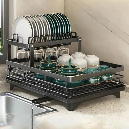 Foldable Metal Kitchen Dish Rack