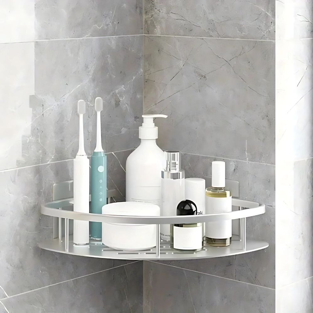 Stainless Steel Curved Shower Caddy - Cofik