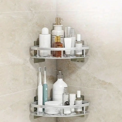 Stainless Steel Curved Shower Caddy