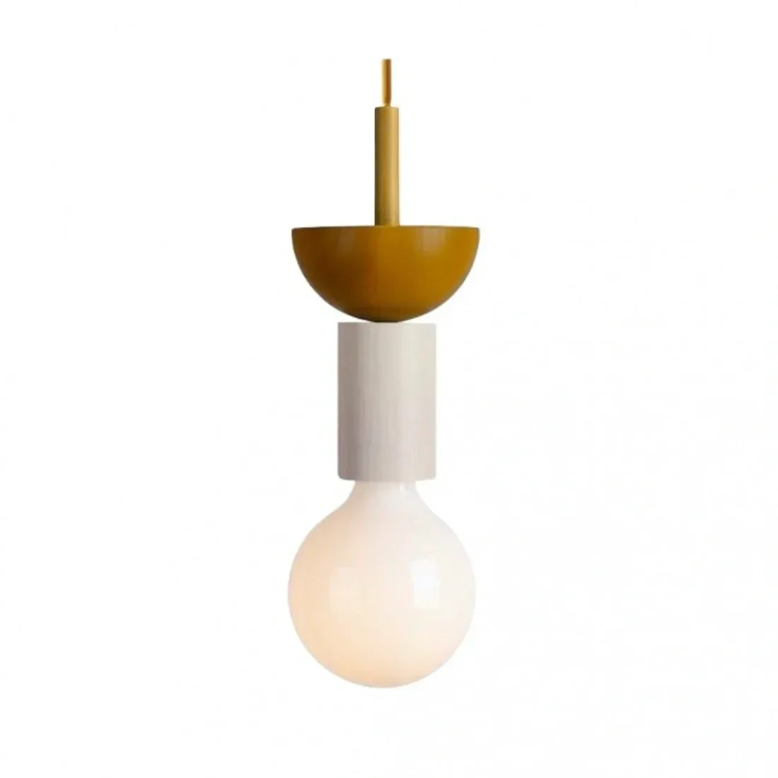 Colorful Wooden Adjustable Ceiling Lamp
