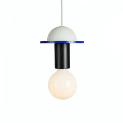 Colorful Wooden Adjustable Ceiling Lamp