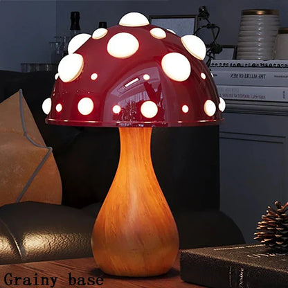 Vintage LED Mushroom Table Light