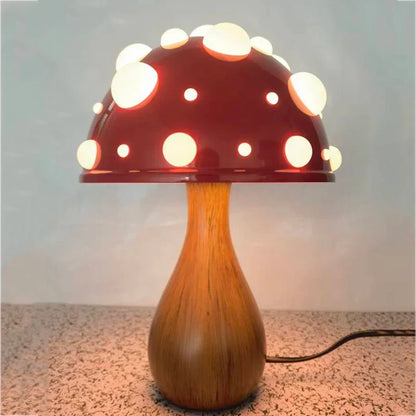Vintage LED Mushroom Table Light