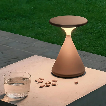 Sleek Desktop Hourglass Lamp Noxord