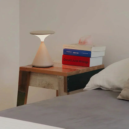 Compact Wireless Desk Lamp with Adjustable Brightness