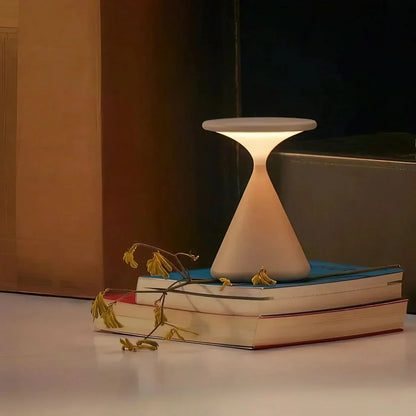Compact Wireless Desk Lamp with Adjustable Brightness