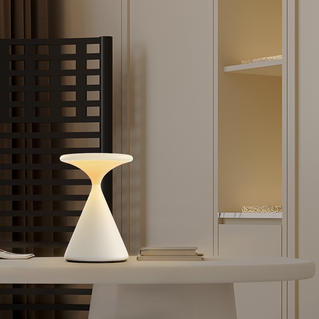 Sleek Desktop Hourglass Lamp Noxord
