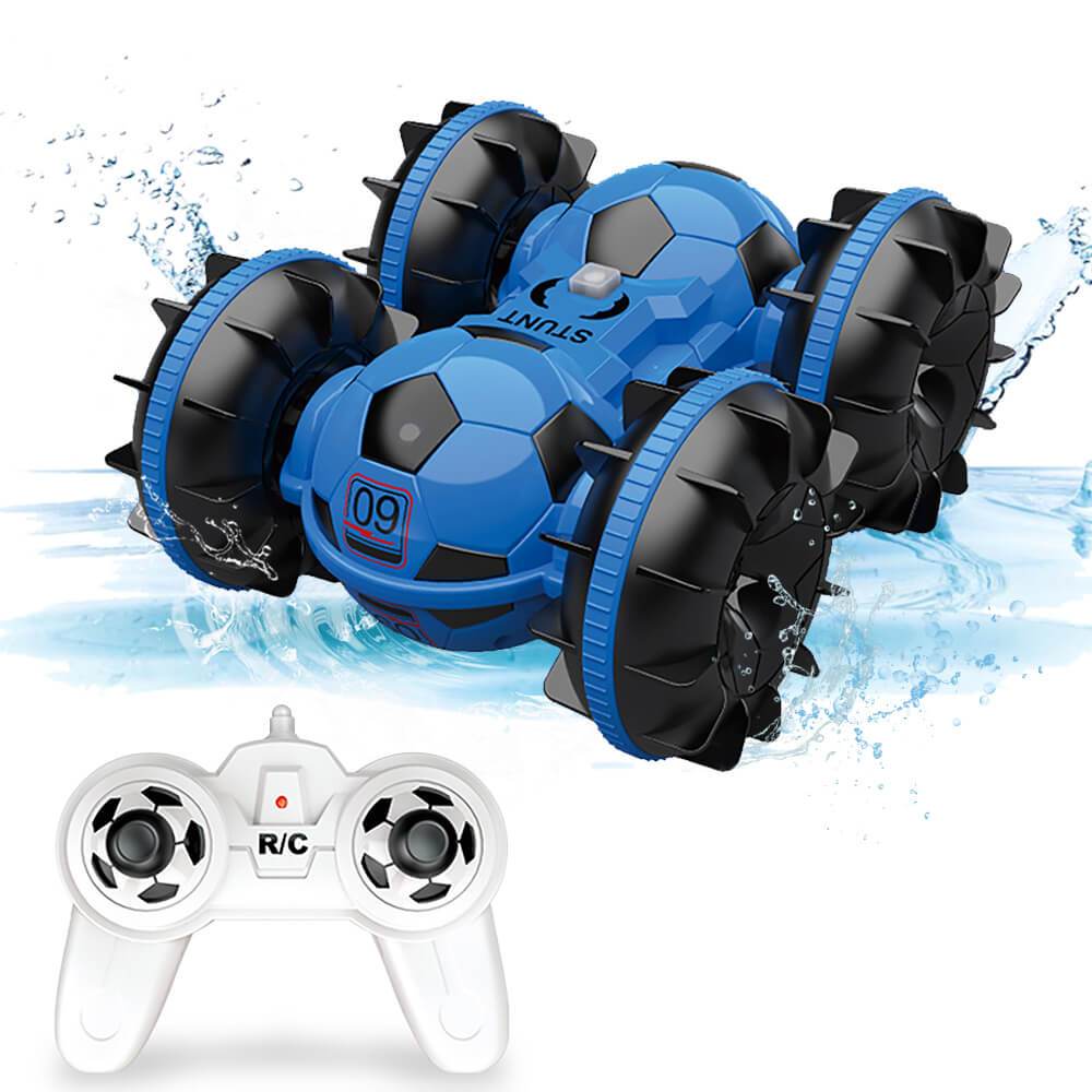 Fun RC Stunt Car Boat Toy for Kids