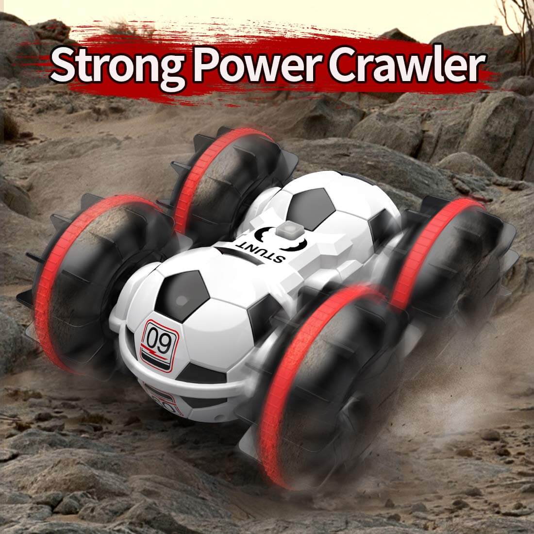 Fun RC Stunt Car Boat Toy for Kids