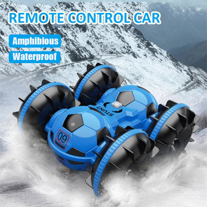 Fun RC Stunt Car Boat Toy for Kids