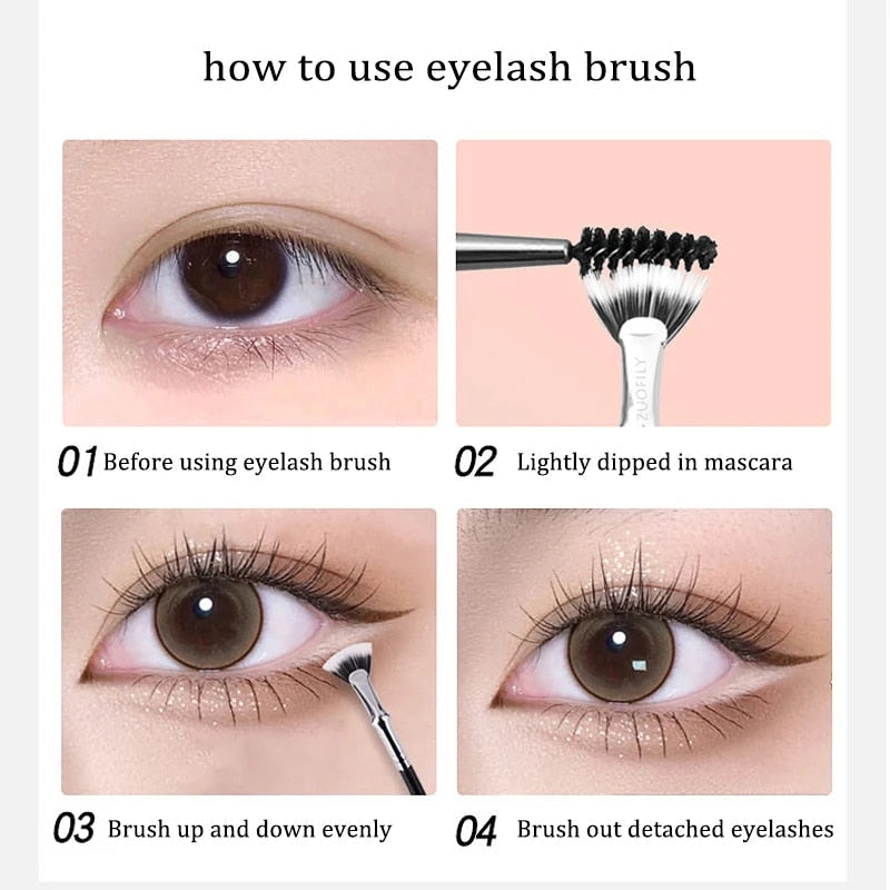 Premium Dual Eyelash Makeup Brush