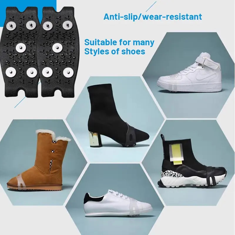 GripMaster | Spiked Ice Traction Shoe Covers