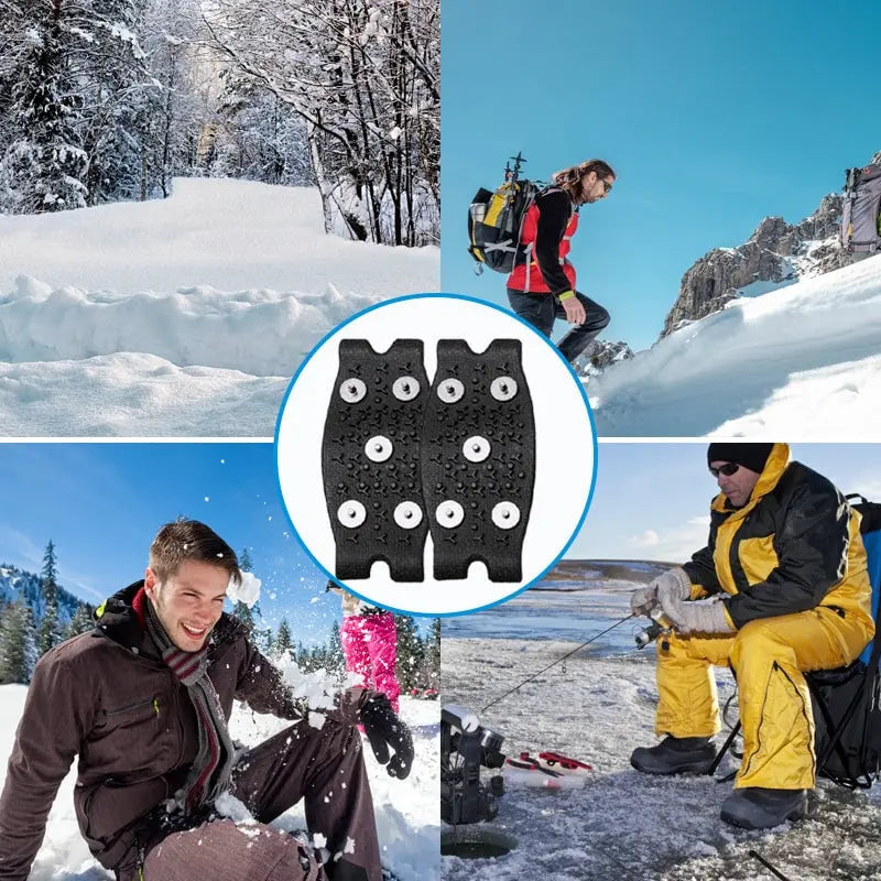 GripMaster | Spiked Ice Traction Shoe Covers