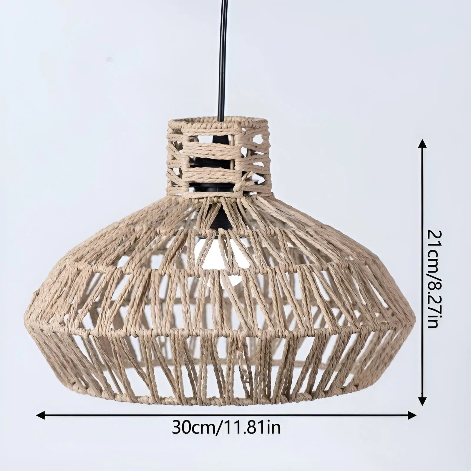 Classic Woven Rattan Hanging Lamp - Cofik