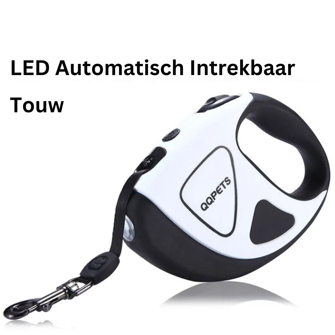 Premium LED Retractable Dog Leash with Comfort Grip