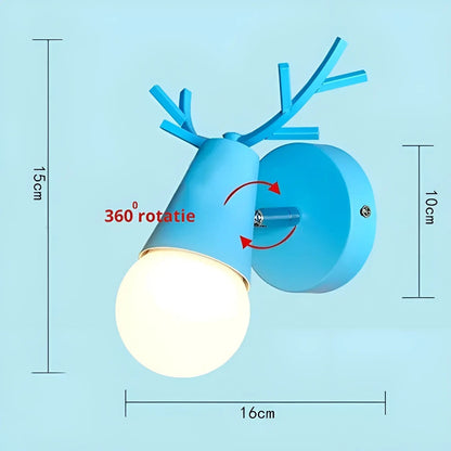 Modern Reindeer LED Wall Light