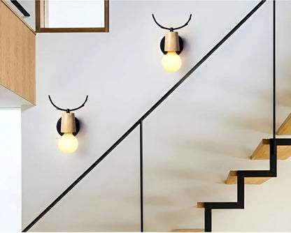 Modern Reindeer LED Wall Light