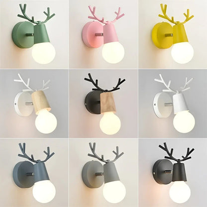 Modern Reindeer LED Wall Light