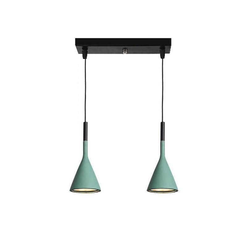 Modern Round Cement Hanging Light