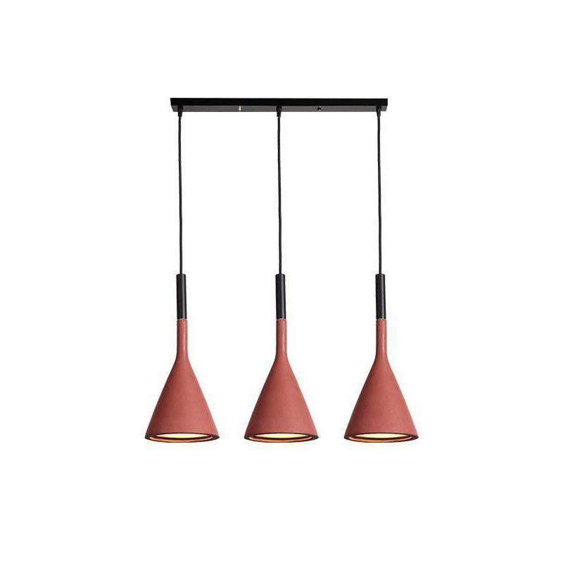 Modern Round Cement Hanging Light