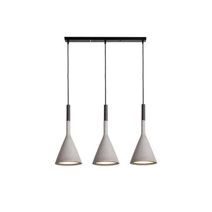 Modern Round Cement Hanging Light