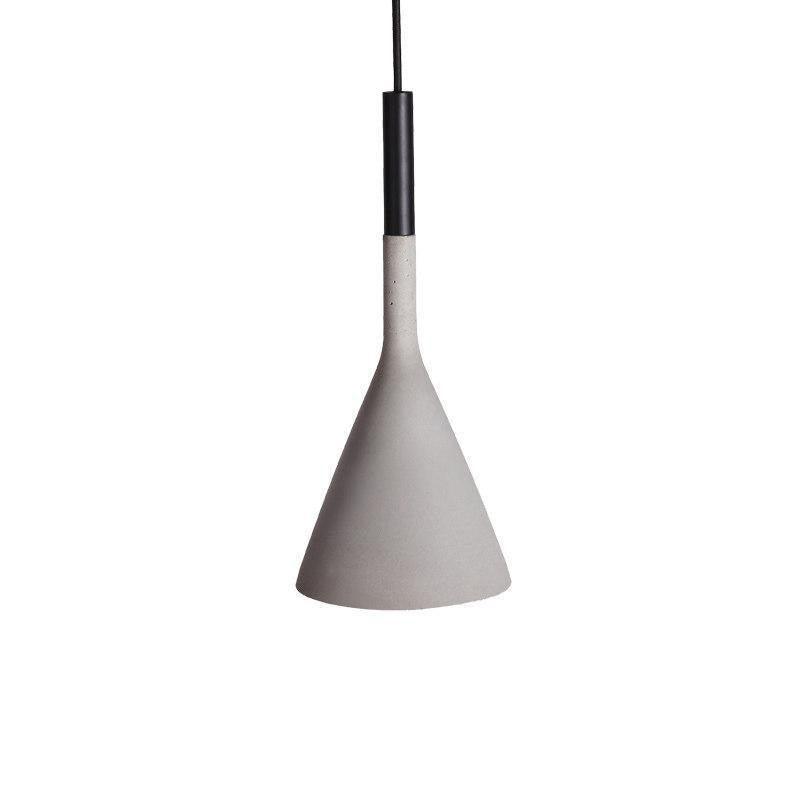 Modern Round Cement Hanging Light - Cofik