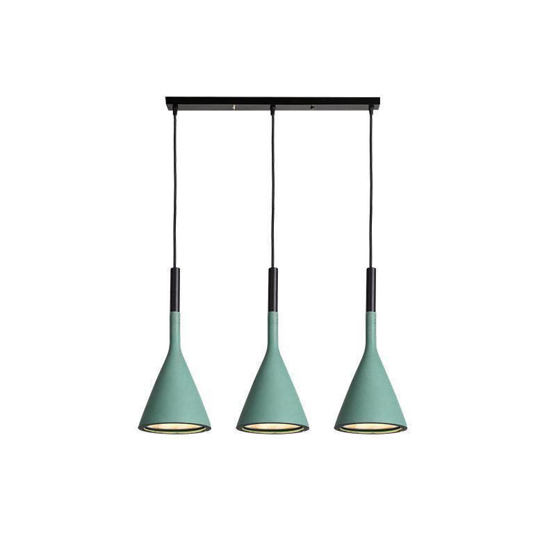 Modern Round Cement Hanging Light