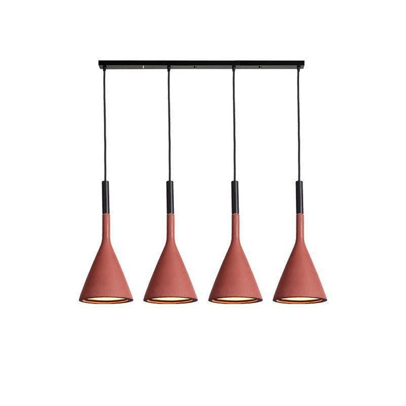 Modern Round Cement Hanging Light