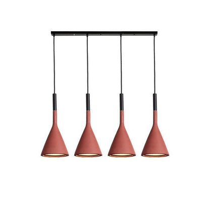 Modern Round Cement Hanging Light
