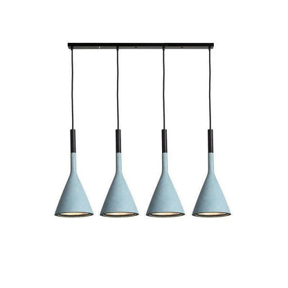 Modern Round Cement Hanging Light