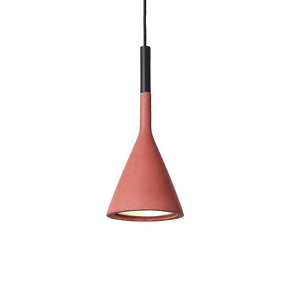 Modern Round Cement Hanging Light