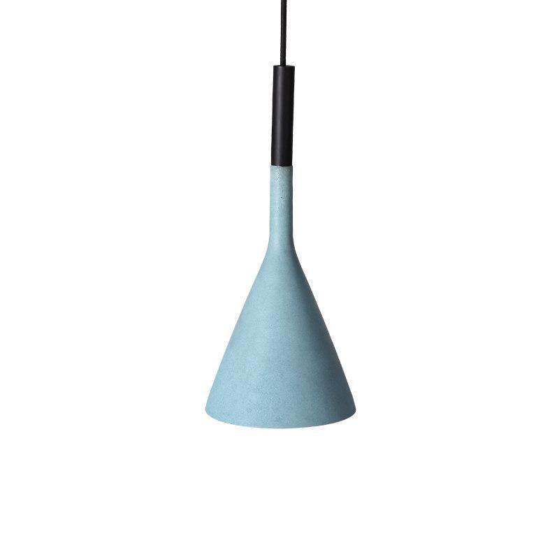 Modern Round Cement Hanging Light