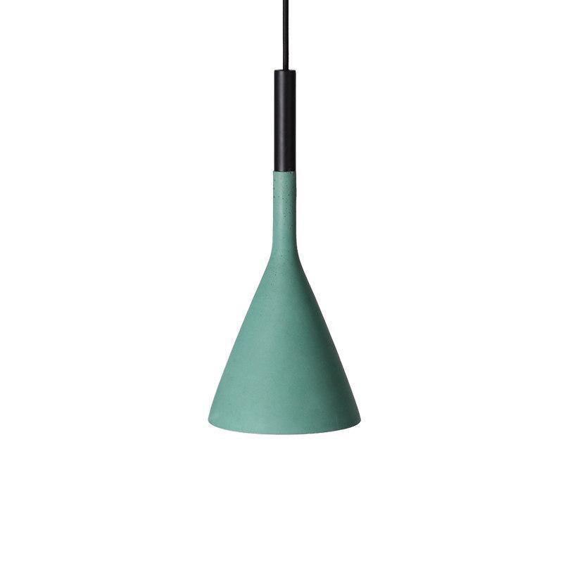 Modern Round Cement Hanging Light