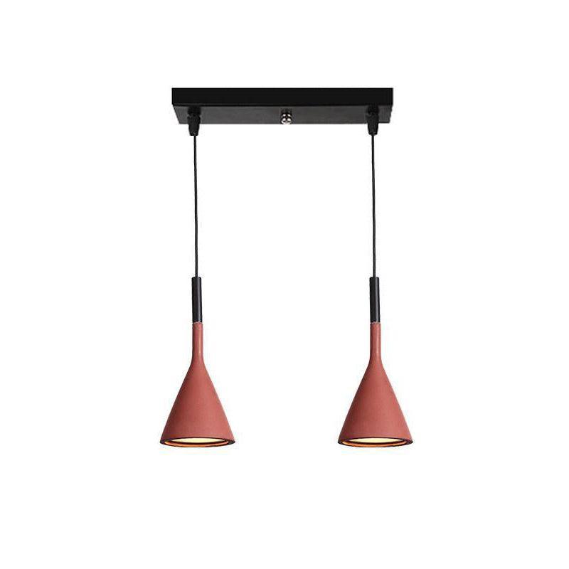 Modern Round Cement Hanging Light