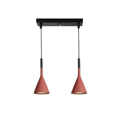 Modern Round Cement Hanging Light