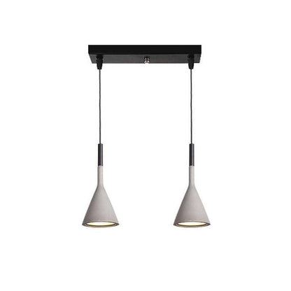 Modern Round Cement Hanging Light