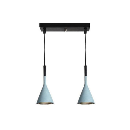 Modern Round Cement Hanging Light