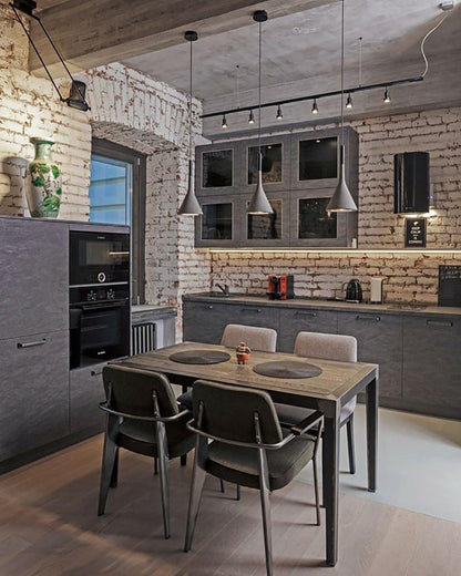 Modern Round Cement Hanging Light
