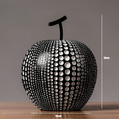 Cute Polka Dot Apple Decorative Figure