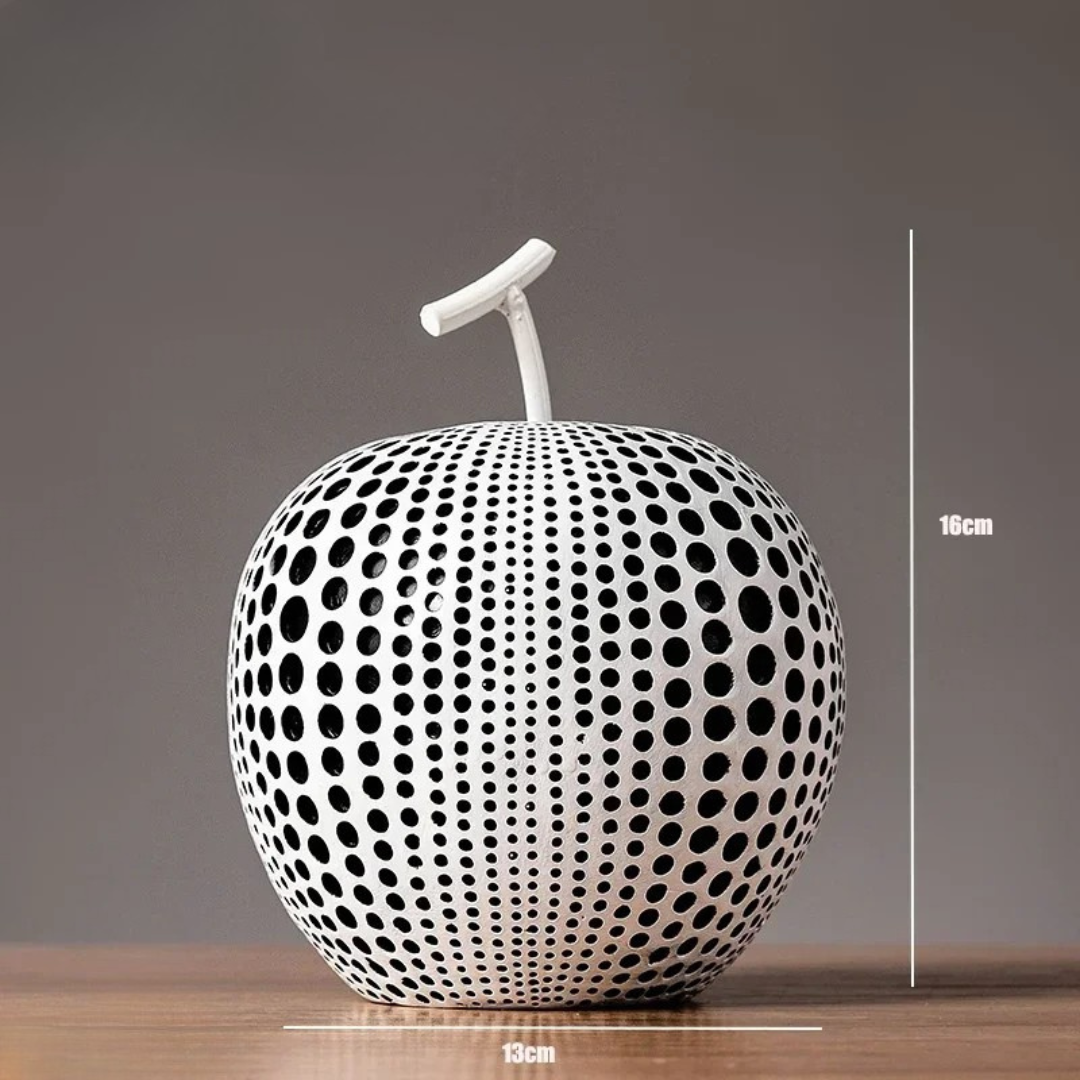 Cute Polka Dot Apple Decorative Figure - Cofik