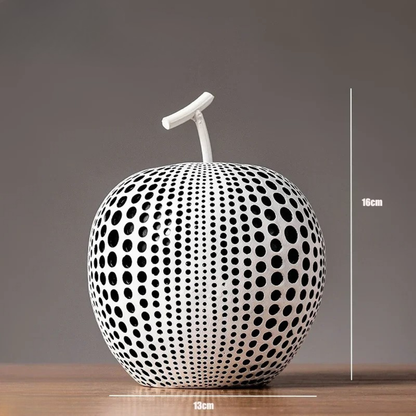 Cute Polka Dot Apple Decorative Figure - Cofik