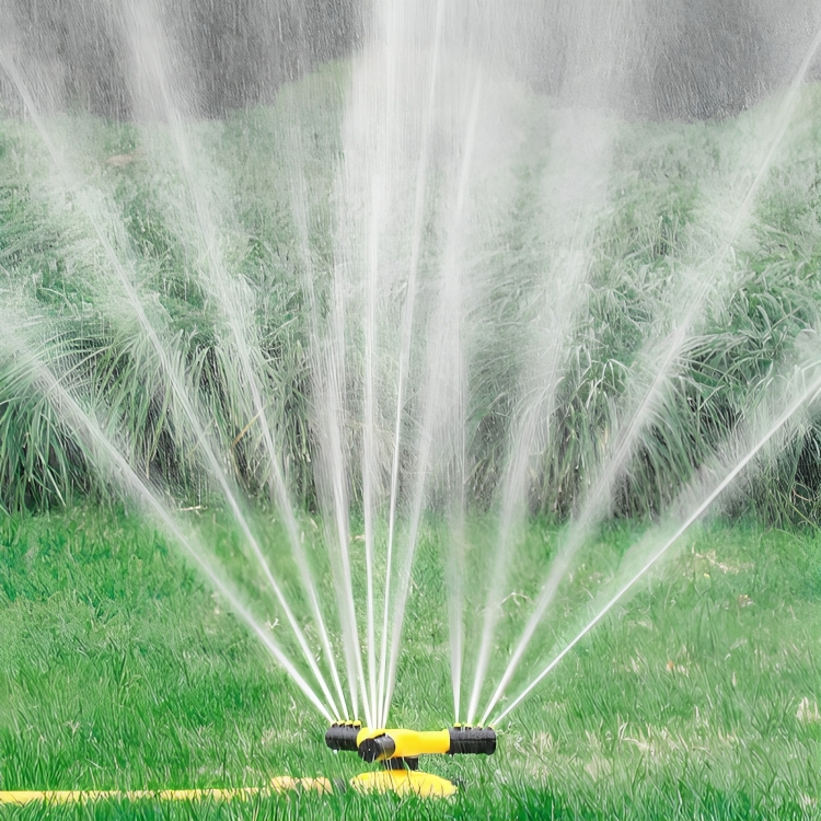 Automatic Yard Sprinkler with 360° Coverage - Cofik