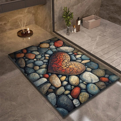 Non Slip Natural Fiber Bathroom Mat