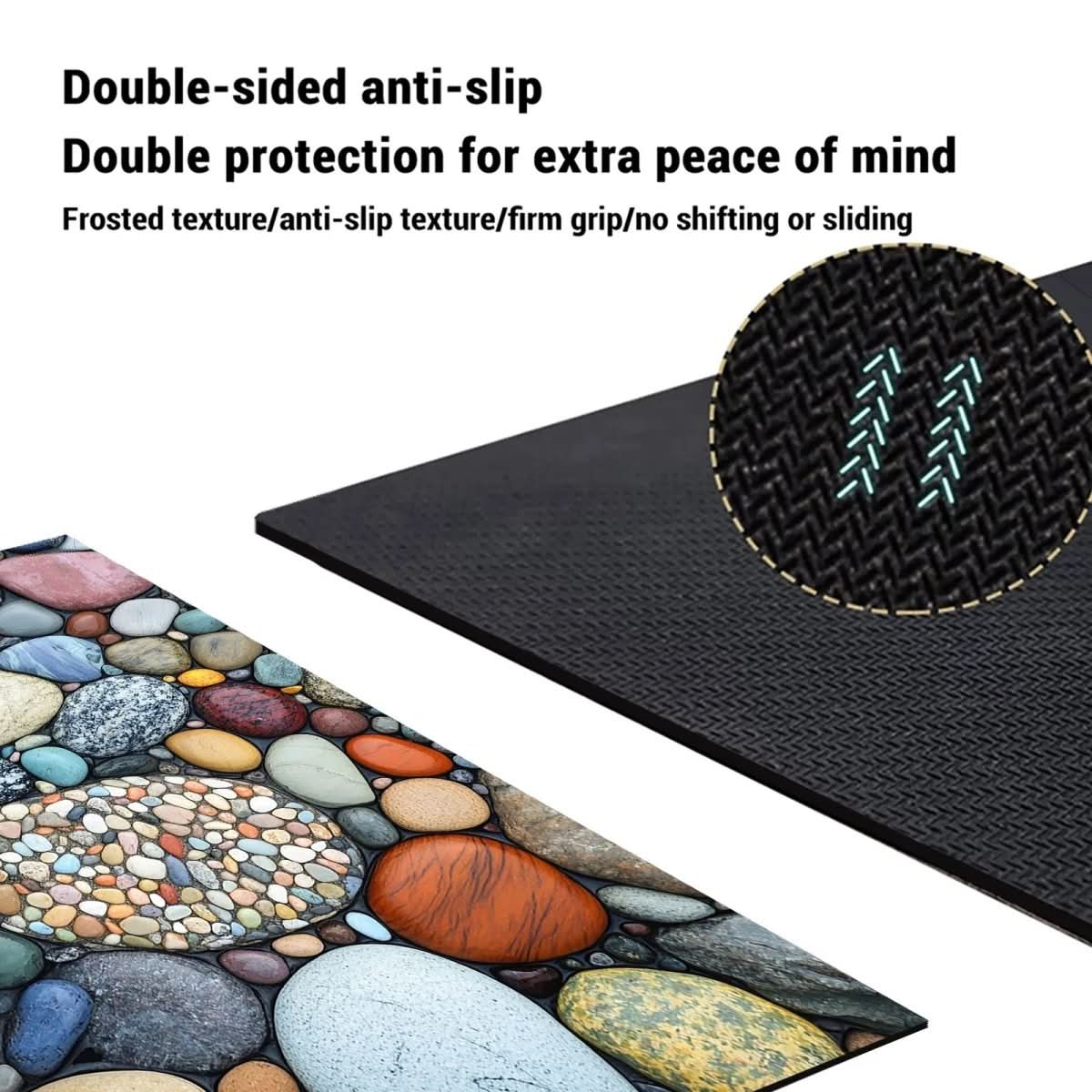 Non Slip Natural Fiber Bathroom Mat