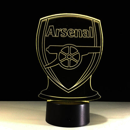 Cool 3D Football Club Lamp