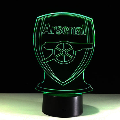 Cool 3D Football Club Lamp