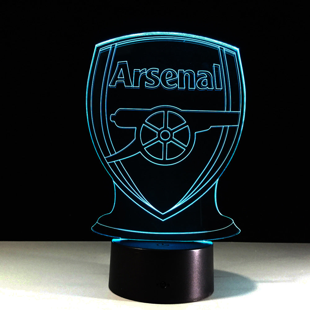 Cool 3D Football Club Lamp